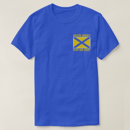 ZUID-JERSEY SECESION VERKEER T-Shirt (Design voorkant)