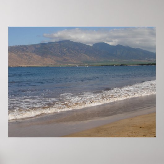 Zuid-Kihei, Maui, Hawaii Poster (Voorkant)