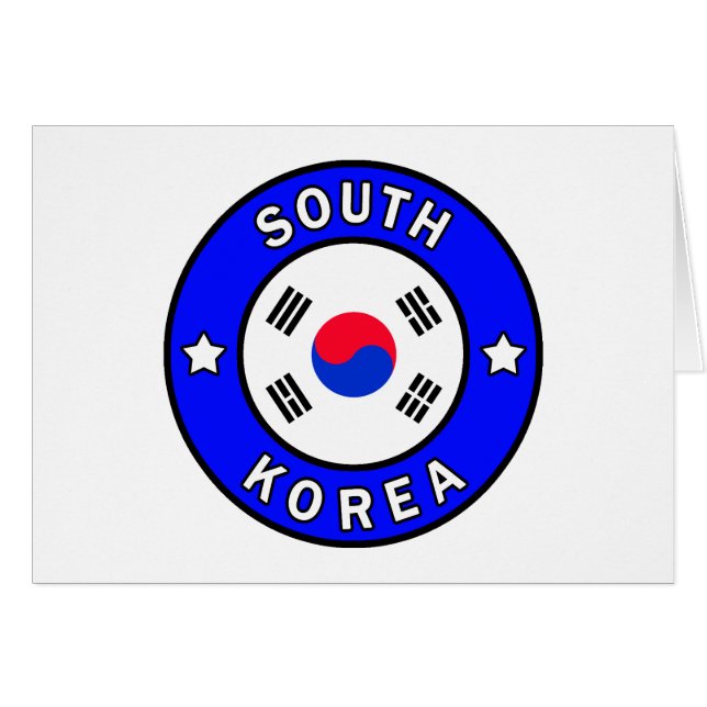 Zuid-Korea (Voorkant Horizontaal)