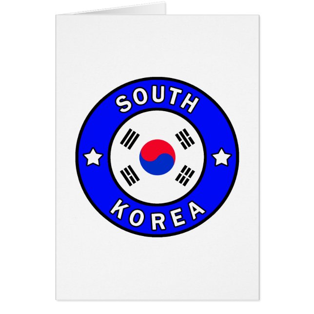 Zuid-Korea (Voorkant)