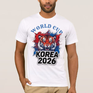 Zuid-Korea 2026 WK T-Shirt Korea Tijger Fan