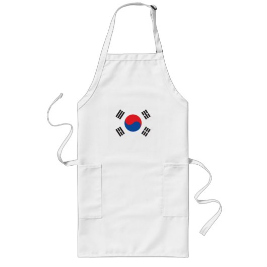 Zuid-Korea Apron Lang Schort (Voorkant)