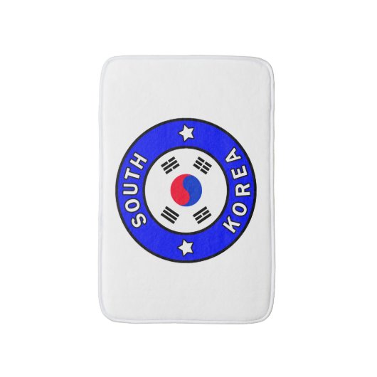 Zuid-Korea Badmat (Voorkant Verticaal)