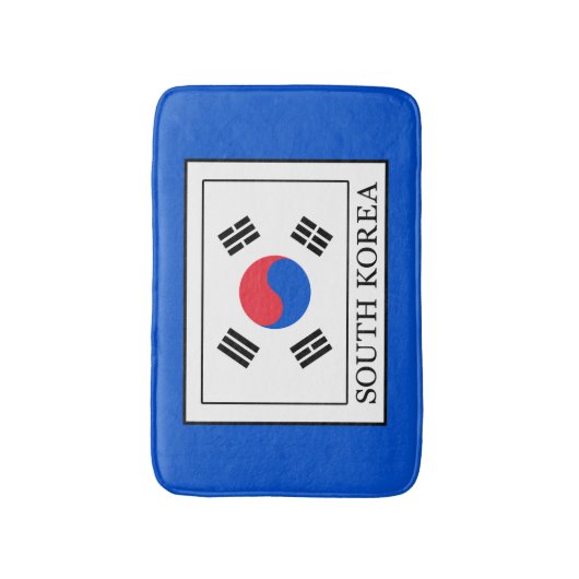 Zuid-Korea Badmat (Voorkant Verticaal)