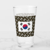 ZUID-KOREA BEER GLAS (Achterkant)