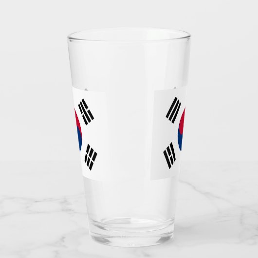 ZUID-KOREA BEER GLASS GLAS (Links)