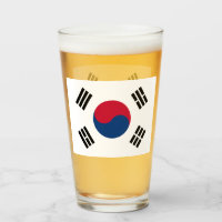 ZUID-KOREA BEER GLASS