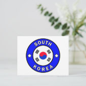 Zuid-Korea Briefkaart (Staand voorkant)