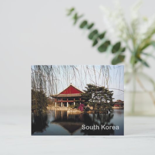 Zuid-Korea Briefkaart (Staand voorkant)