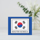 Zuid-Korea Briefkaart (Staand voorkant)