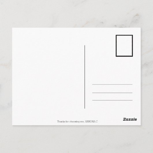 Zuid-Korea Briefkaart (Achterkant)