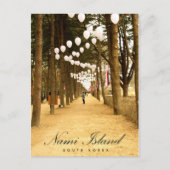 Zuid-Korea Briefkaart (Voorkant)