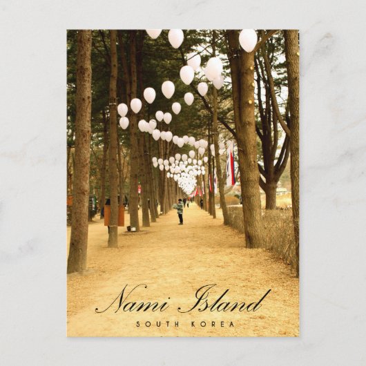 Zuid-Korea Briefkaart (Voorkant)