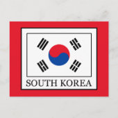 Zuid-Korea Briefkaart (Voorkant)