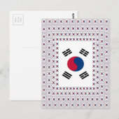 Zuid-Korea Briefkaart (Voorkant / Achterkant)
