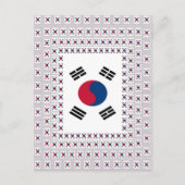  Zuid-Korea Briefkaart (Voorkant)