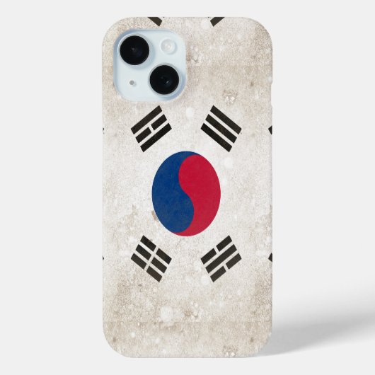 Zuid-Korea Case-Mate iPhone Case (Achterkant)