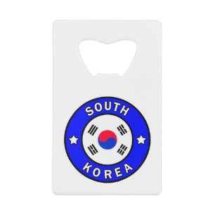 Zuid-Korea Creditkaart Flessenopener