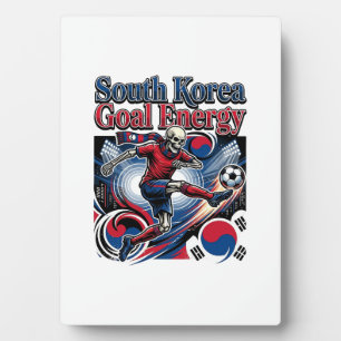 Zuid-Korea Doel Energie Skelet Aanvaller Naties B Fotoplaat