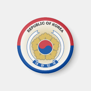 Zuid-Korea Erfgoed Embleem Magneet