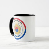 Zuid-Korea Erfgoed Embleem Mok (Voorkant links)