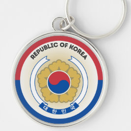 Zuid-Korea Erfgoed Embleem Sleutelhanger