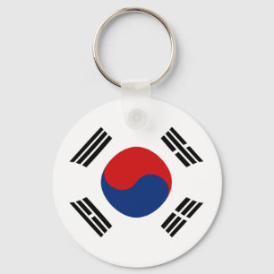 Zuid-Korea Fisheye Flag Sleutelhanger