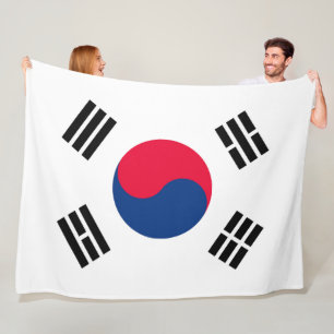 Zuid-Korea Fleece Deken