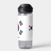 Zuid-Korea fles, patriottische Koreaanse vlag Waterfles (Achterkant)