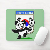 Zuid-Korea Football Panda Muismat (Met muis)