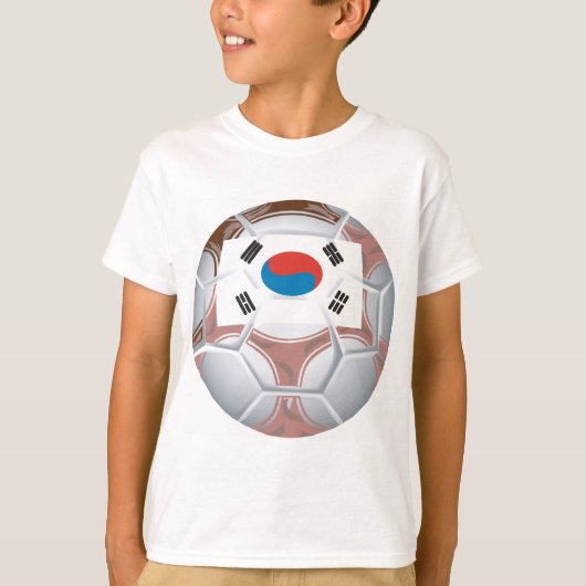 Zuid-Korea Football T-shirt (Voorkant)