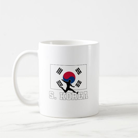 Zuid-Korea Football Voetbalteam Koffie Mok (Links)