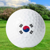 Zuid-Korea Golf Balls, Koreaanse vlaggenpatriotten Golfballen