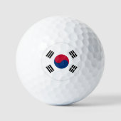 Zuid-Korea Golf Balls, Koreaanse vlaggenpatriotten Golfballen (Voorkant)