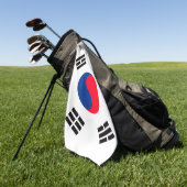 Zuid-Korea Golf Towel Golfhanddoek (Groen)
