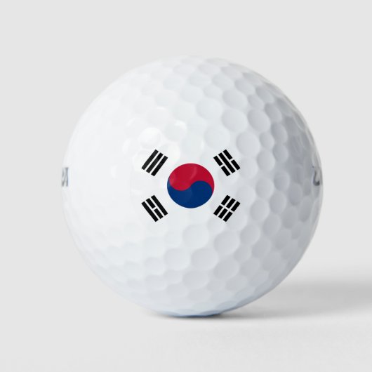 ZUID-KOREA GOLFBALLEN (Voorkant)