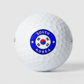 Zuid-Korea Golfballen (Voorkant)