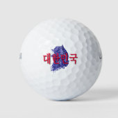 Zuid-Korea Golfballen (Voorkant)