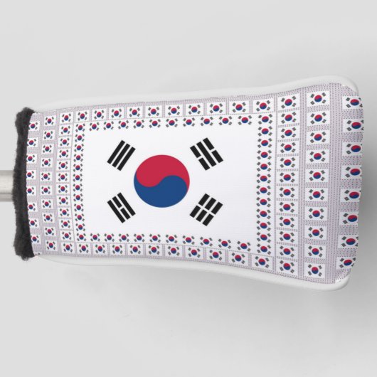 Zuid-Korea Golfheadcover (Voorkant)