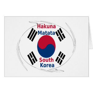 Zuid-Korea Hakuna Matata
