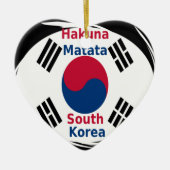 Zuid-Korea Hakuna Matata Art Print/Graphic Keramisch Ornament (Voorkant)