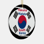 Zuid-Korea Hakuna Matata Art Print/Graphic Keramisch Ornament (Rechts)