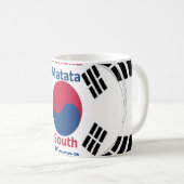 Zuid-Korea Hakuna Matata Art Print/Graphic Koffiemok (Voorkant rechts)