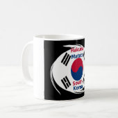 Zuid-Korea Hakuna Matata Art Print/Graphic Koffiemok (Voorkant links)