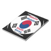 Zuid-Korea Hakuna Matata Art Print/Graphic Notitieblok (Linkerzijde)