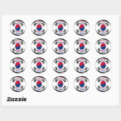 Zuid-Korea Hakuna Matata Art Print/Graphic Ronde Sticker (Vel)