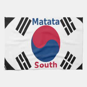 Zuid-Korea Hakuna Matata Art Print/Graphic Theedoek