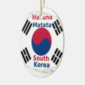 Zuid-Korea Hakuna Matata Keramisch Ornament (Links)