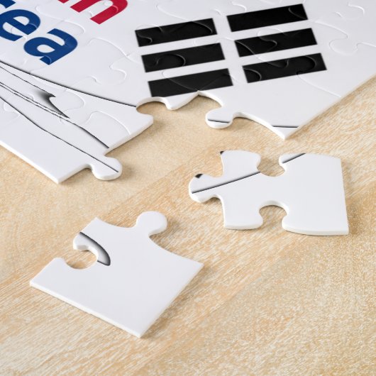 Zuid-Korea Hakuna Matata Legpuzzel (Zijkant)