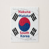 Zuid-Korea Hakuna Matata Legpuzzel (Verticaal)
